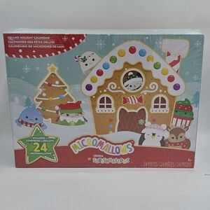 Micromallows 2.5" Squishmallows Holiday Advent Calendar Plush  24 Pack Brand New